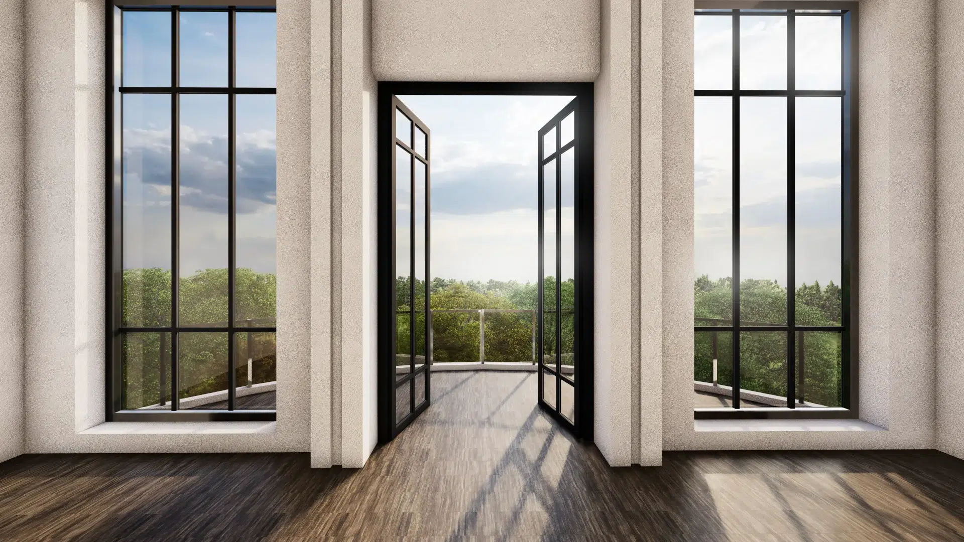 VLX 100 Double Swing / French Door in Jacksonville, FL | Lightwell Windows Jacksonville - detail 1