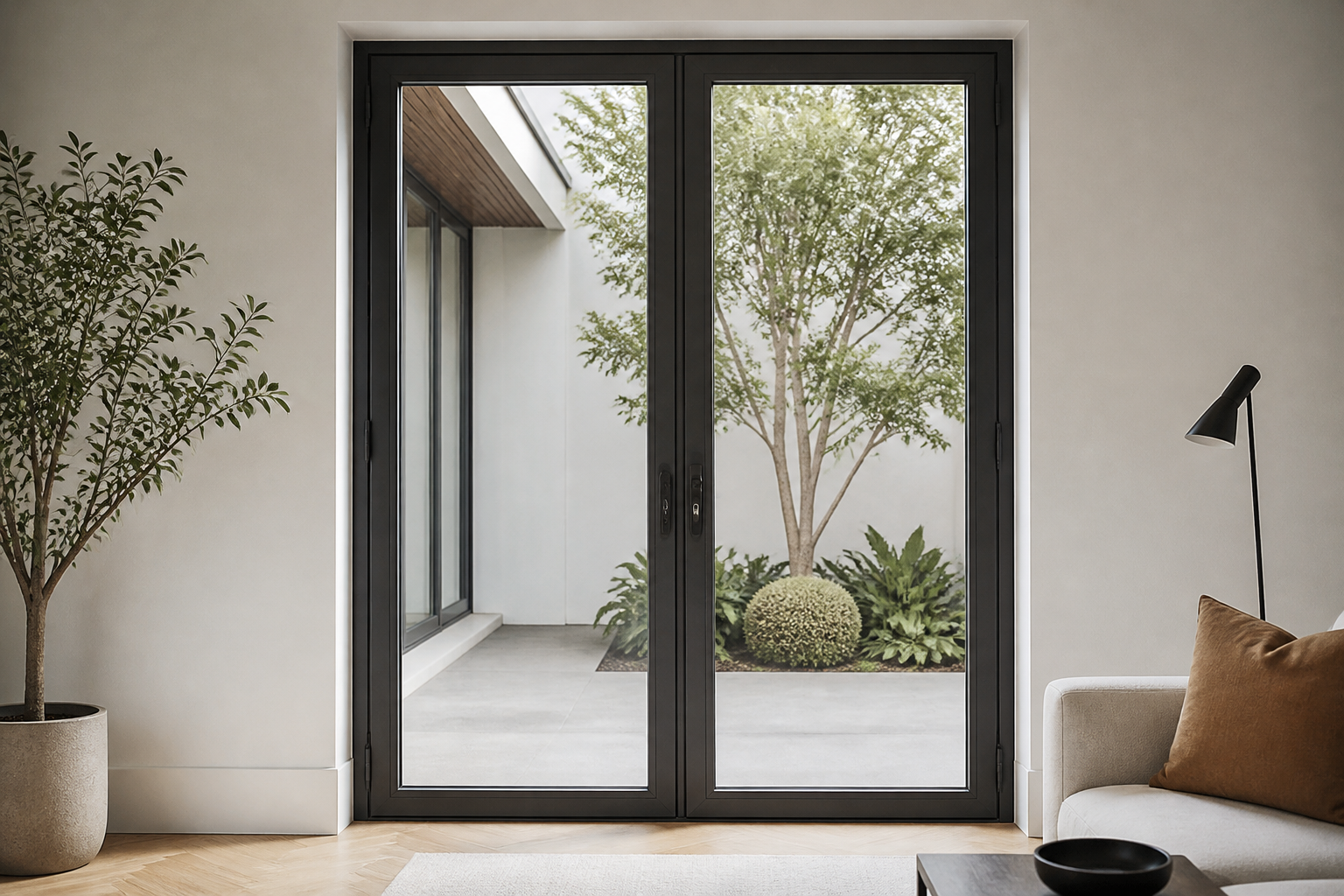VLX 100 Double Swing / French Door in Jacksonville, FL | Lightwell Windows Jacksonville - detail 6