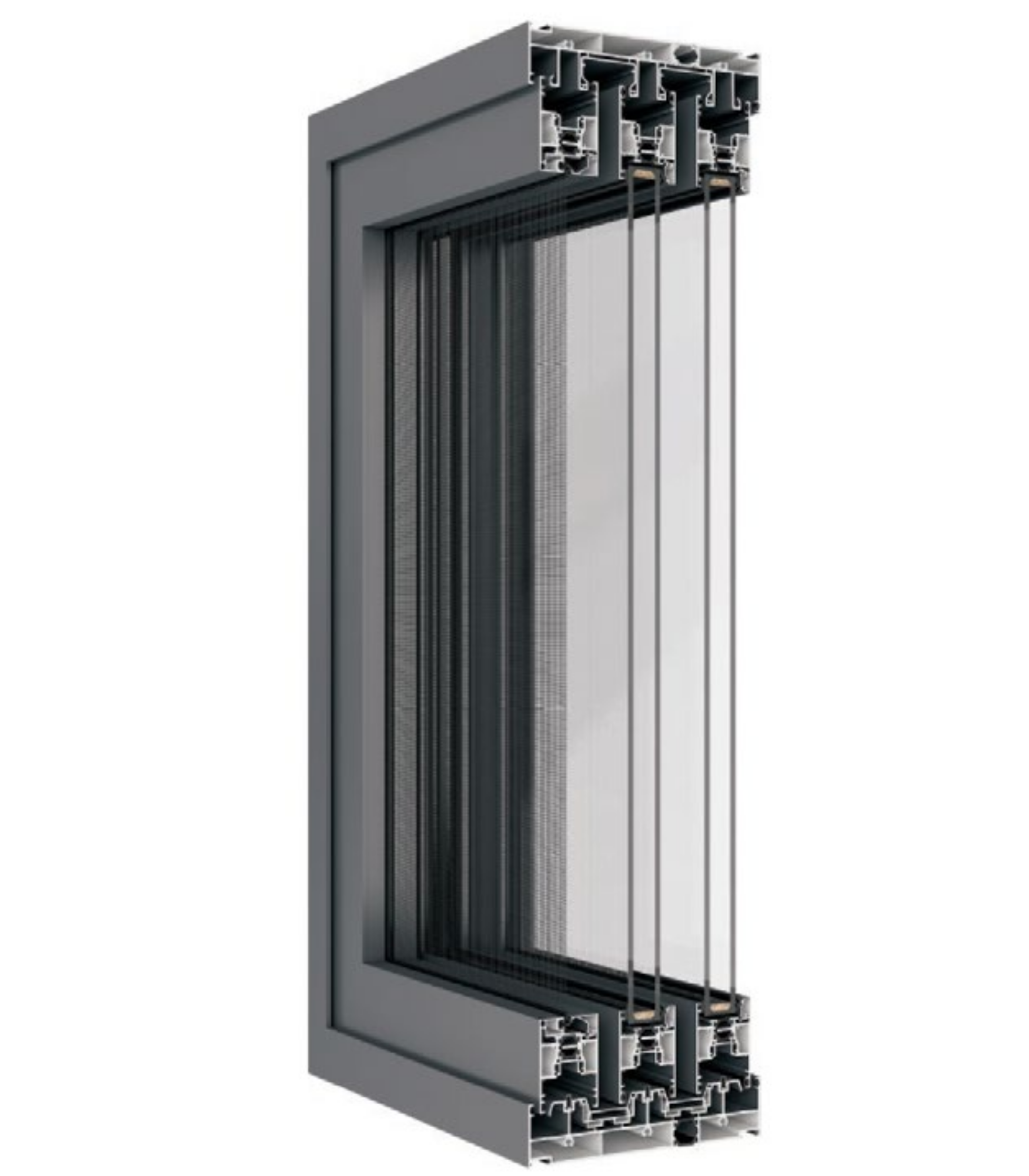 VLX 150 Heavy-Duty Sliding Door in Jacksonville, FL | Lightwell Windows Jacksonville - detail 2