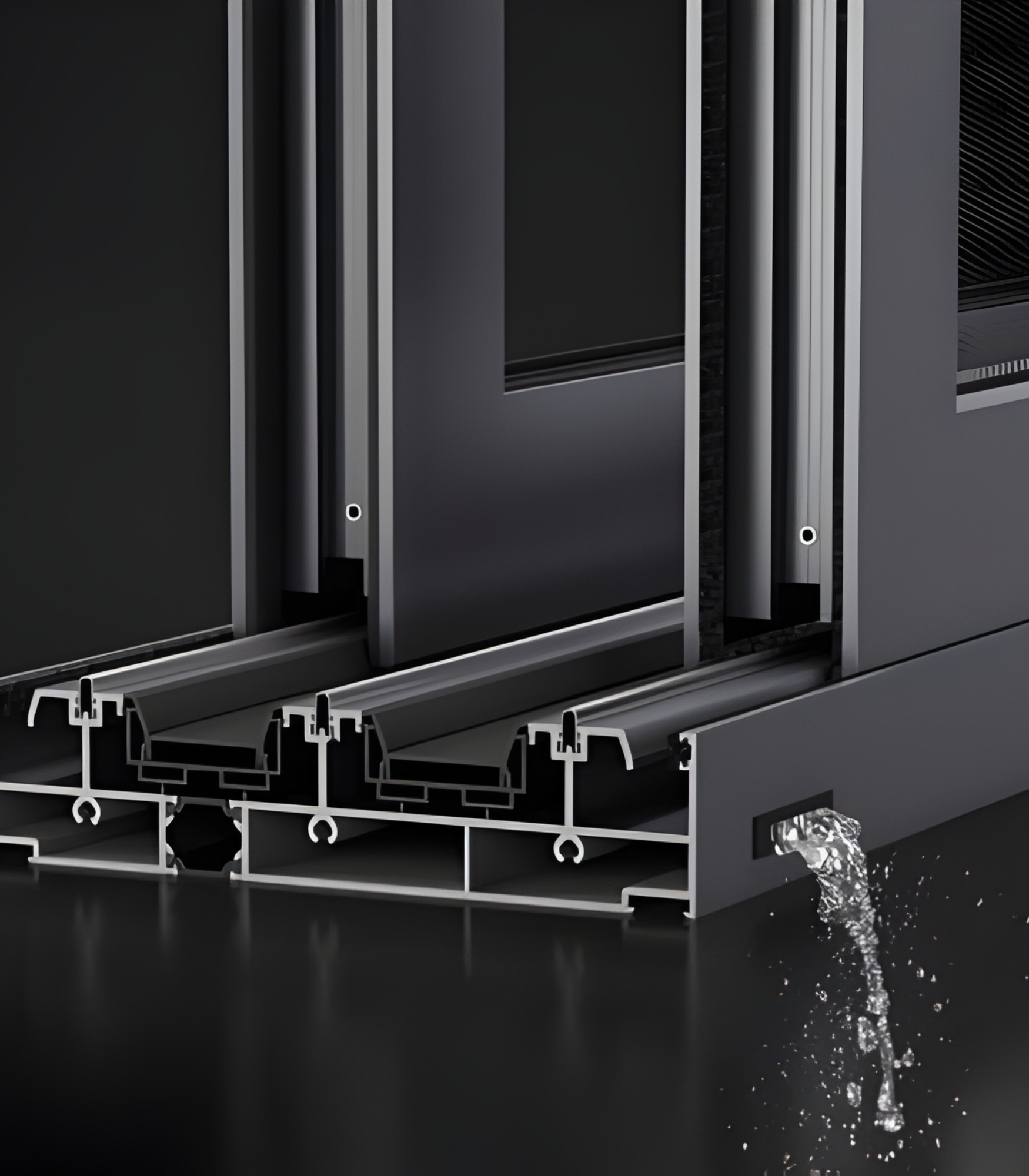 VLX 150 Heavy-Duty Sliding Door in Jacksonville, FL | Lightwell Windows Jacksonville - detail 6