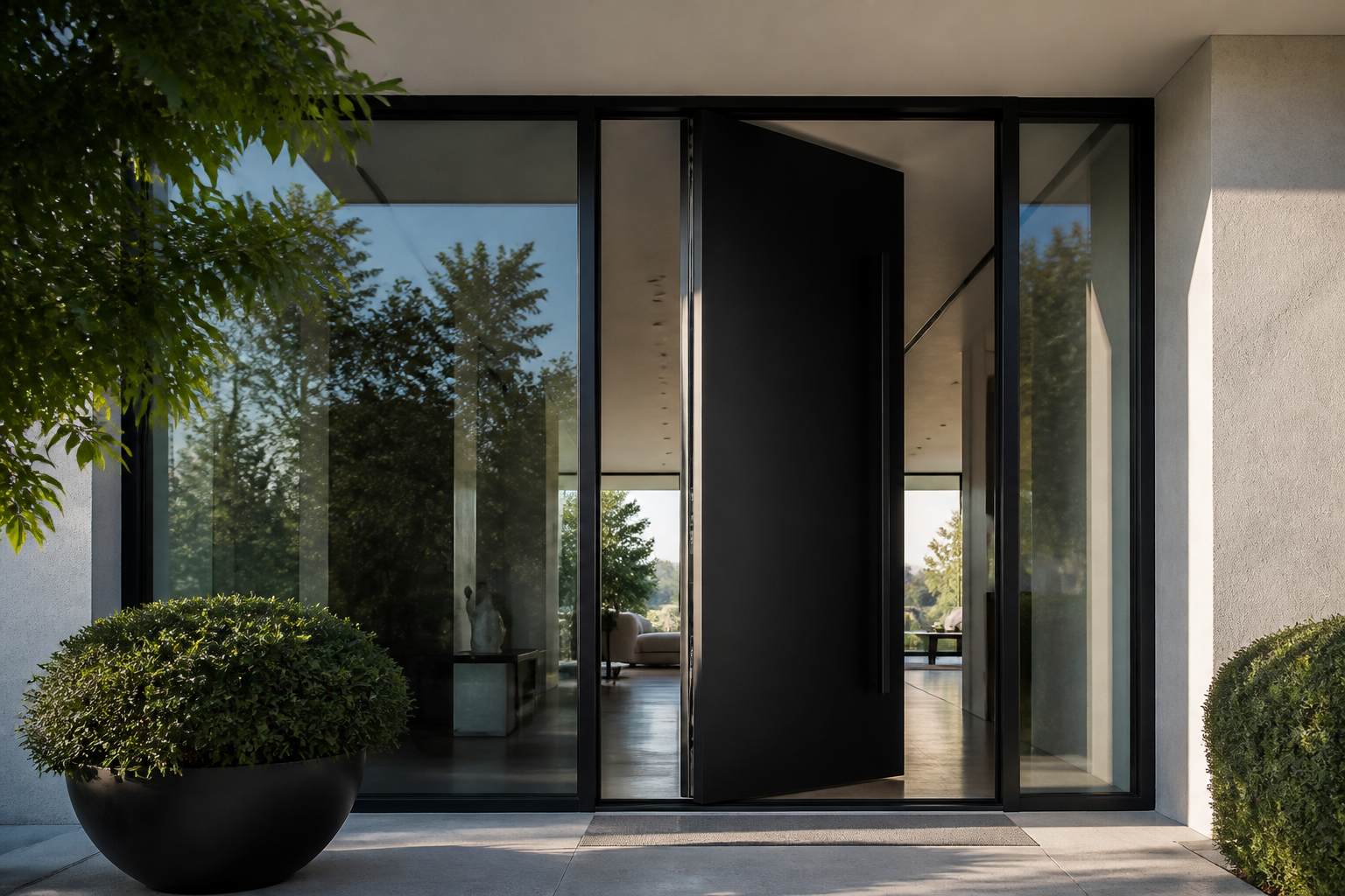 VLX 100 Pivot Door in Jacksonville, FL | Lightwell Windows Jacksonville - detail 2